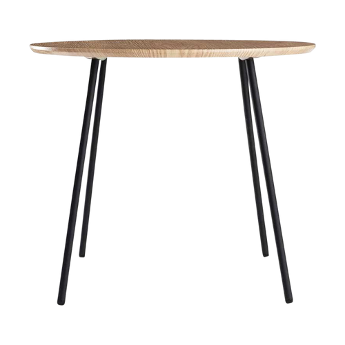 Lisomme Jolijn Ronde Houten Bijzettafel Ø 55 cm - Naturel