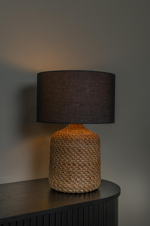 Lucide tafellamp ARRAH - 1xE27 - Naturel - vtwonen shop