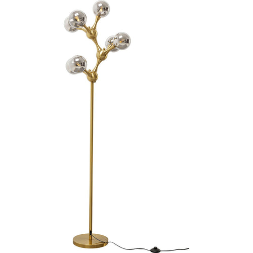 Kare Design Vloerlamp Atomic Balls 174cm goud - vtwonen shop