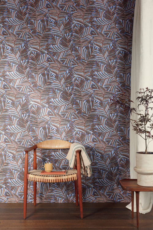 Masureel behang bladeren bruin - 53 cm x 10.05 m - 632053 - vtwonen shop