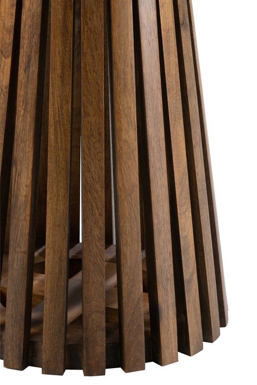 J-Line tafel vincent - hout - bruin - small