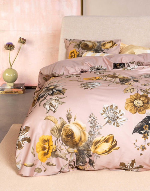 Essenza Florean dekbedovertrek - Lits-Jumeaux - 240x200/220 cm - Blush pink