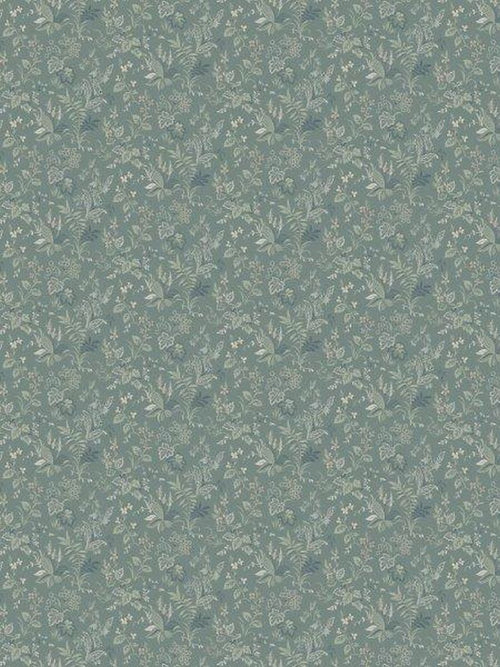 Borastapeter behang bloemen vergrijsd groen - 53 cm x 10.05 m - 660917 - vtwonen shop