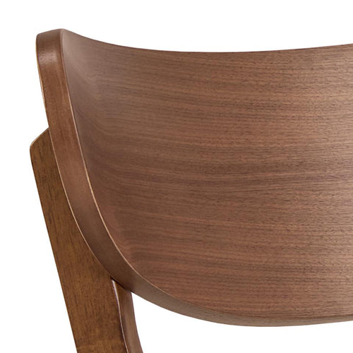 Rebellenclub Eetkamerstoel Roskilde - Set Van 2 - Walnoot - vtwonen shop