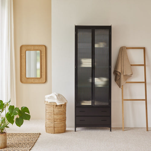 Tikamoon Metalen kast - Zwart - vtwonen shop