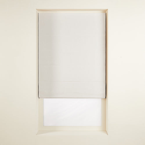 Madura Verduisteringsrolgordijn Carlina kalksteen en zwarte hommel 80x220 cm
