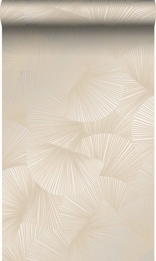 Origin Wallcoverings behang grafisch 3D motief beige - 0.53 x 10.05 m - 348041