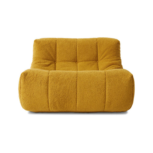 HKLIVING stoel Lazy lounge – fluffy ochre - vtwonen shop