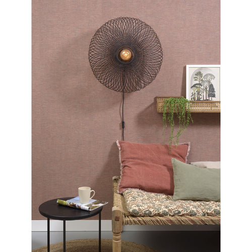 GOOD&MOJO wandlamp Andes - zwart - Ø60cm - vtwonen shop