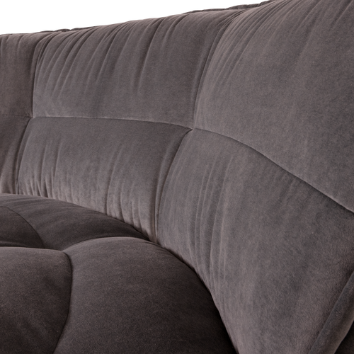 vtwonen hoekelement Cluster - Velvet - Chocolade Bruin - 81x205x91