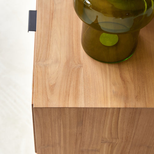 Tikamoon Massief teakhouten commode - Naturel - vtwonen shop