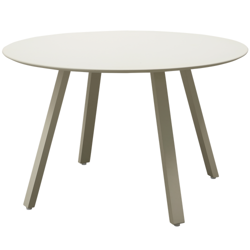 WOOOD buitentafel Auke - Aluminium - Mist - 75x120x120 cm - vtwonen shop