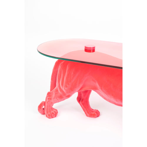 Bold Monkey Dope As Hell Panter salontafel Roze - vtwonen shop