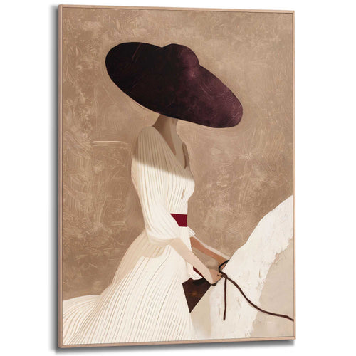Reinders schilderij Elegante Ruiter - 70x50cm