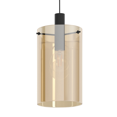 Stars of Light hanglamp Polverara - 2 lichts - e27 - zwart
