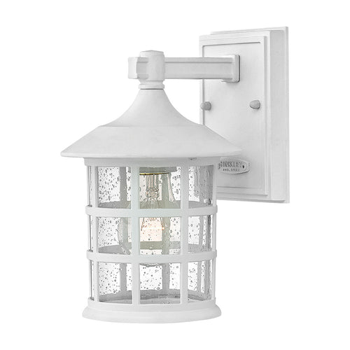 Elstead Hinkley Freeport Outdoor Wandlantaarn Structuur Wit, IP44