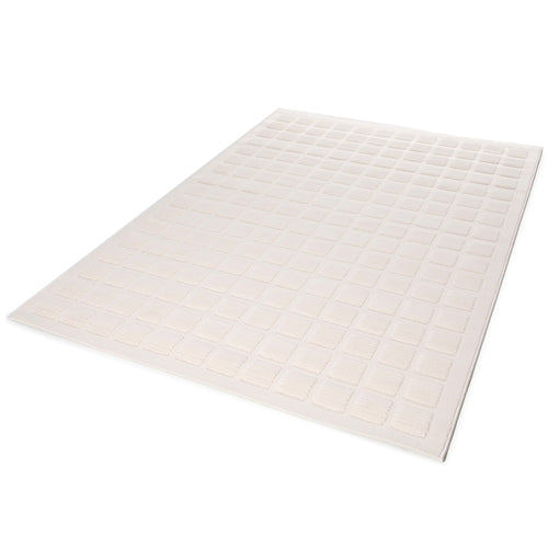 AFK Living vloerkleed Facet - reliëfeffect - beige - 160 x 230 cm