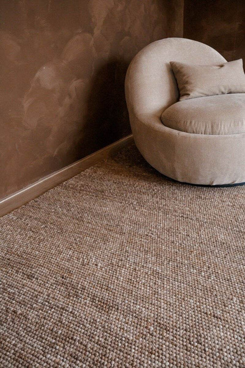Interieur05 Wollen Vloerkleed Lichtbruin Vik - 240 x 340 cm - vtwonen shop