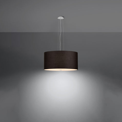 Sollux Lighting Kroonluchter OTTO 50 zwart - 50x50x115cm