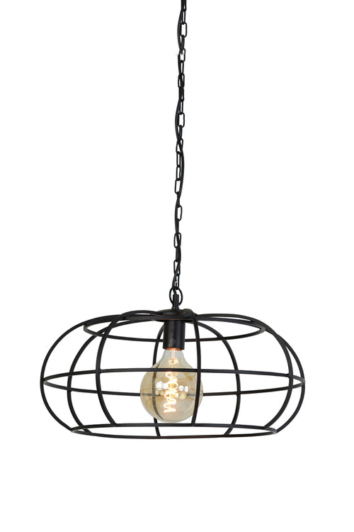 Light & Living hanglamp Imelda - 53x53x28 - zwart - vtwonen shop