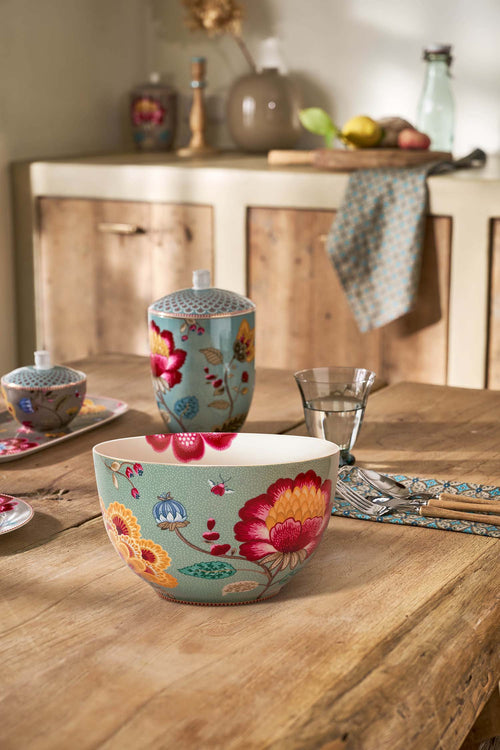 Pip Studio Kom - Blooming Tales - Lichtblauw - 23cm