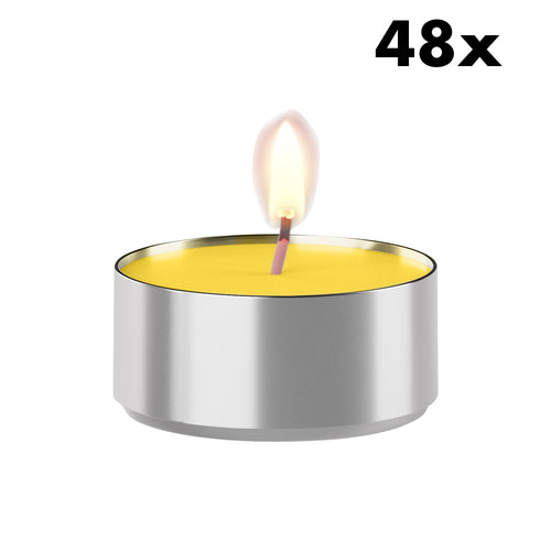 Bolsius maxi theelichten True Citronella - 48 stuks