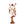 Light & Living kandelaar Heron - geel - 22x11x44cm