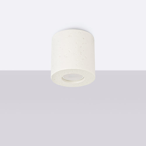 Sollux Lighting Plafondlamp ORBIS beton beige - 10x10x10cm