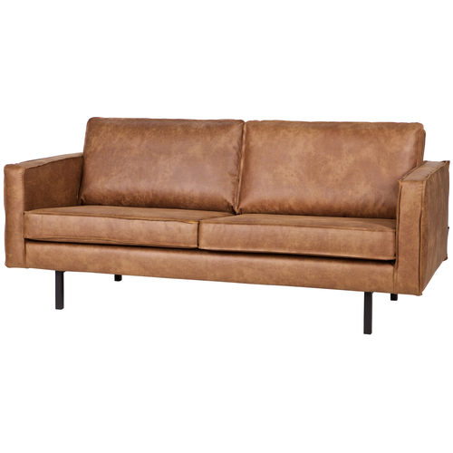 BePureHome 2-zits bank Rodeo - Recycle Leer - Cognac - 85x190x86 - vtwonen shop