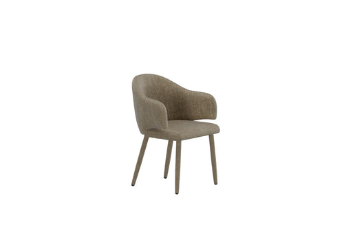 Rebellenclub  Ulholm Eetkamerstoel - Set van 2 - Beige