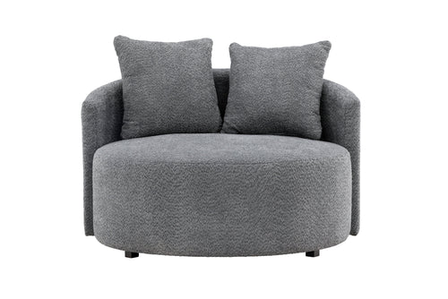 Vaian Loungefauteuil XXL - Grijs - vtwonen shop