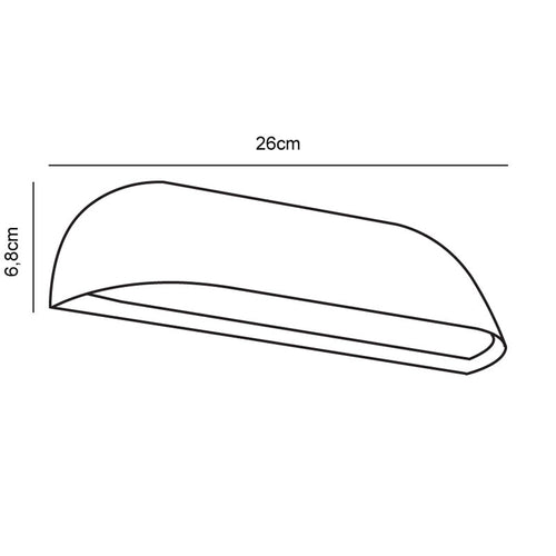 Nordlux Front Wandlamp Buiten M - LED - 3000K - IP44 - Wit - vtwonen shop