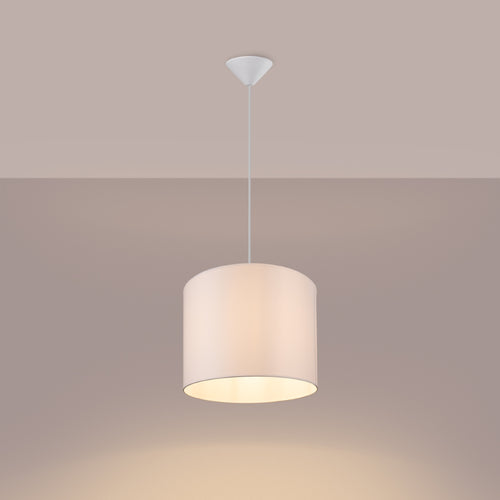 Sollux Lighting Hanglamp NOVA 30 wit - 30x30x88cm