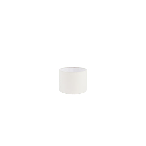 Light & Living lampenkap Linen - wit - Ø20cm