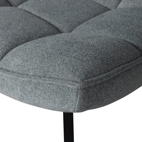 WOOOD draaibare fauteuil Maudi - Polyester - Blue Stone - 84x74x86 - vtwonen shop