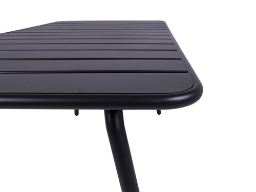 MaximaVida metalen tuintafel Max 150 x 80 cm zwart - vtwonen shop