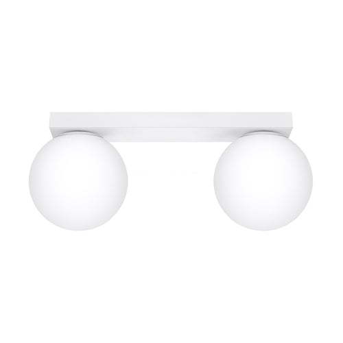 Sollux Lighting Plafondlamp YOLI 2 wit - 34,5x12x14,5cm