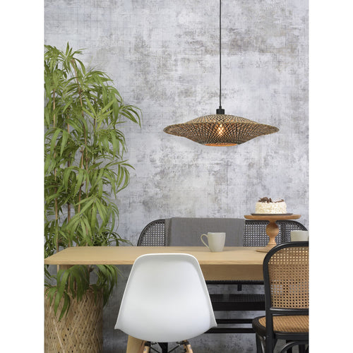 GOOD&MOJO hanglamp Bali - bruin - Ø60cm - vtwonen shop