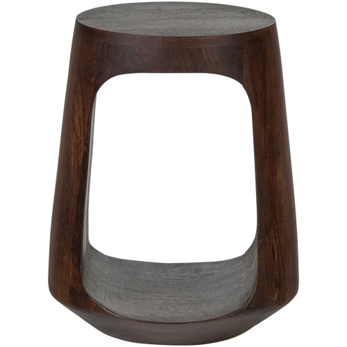 WOOOD bijzettafel Bayo - Mangohout - Walnoot