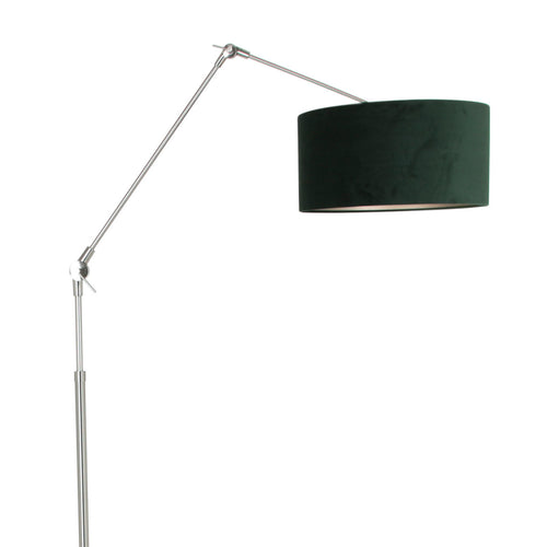 Steinhauer vloerlamp prestige - 1 lichts - 145x 250 cm - mat chroom groen