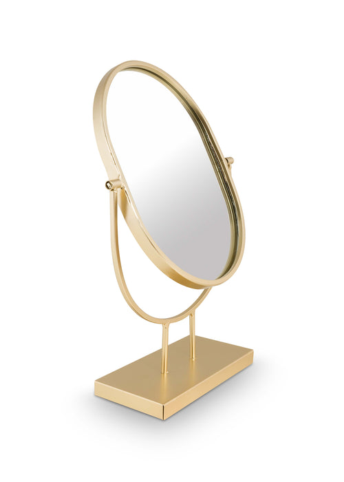 Hosoncovy Grote houten opvouwbare bureauspiegel met standaard Hosoncovy Grote houten opvouwbare bureauspiegel met standaard