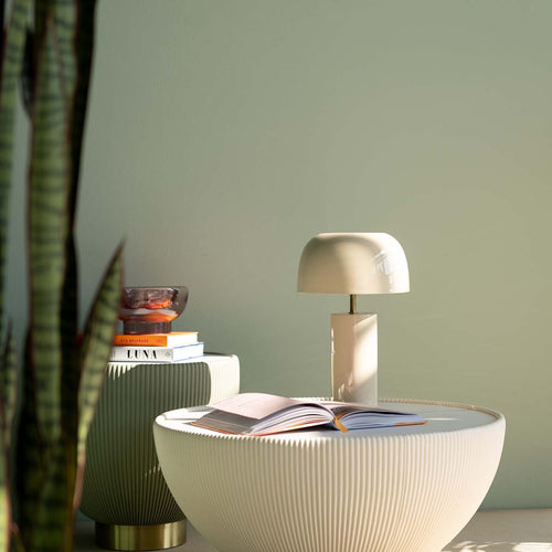 Kare Design Tafellamp Loungy - beige