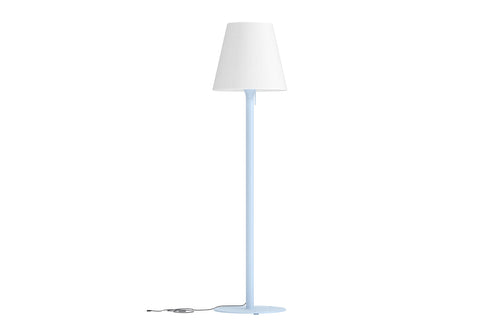 Rebellenclub  vloerlamp Harvang - lichtblauw