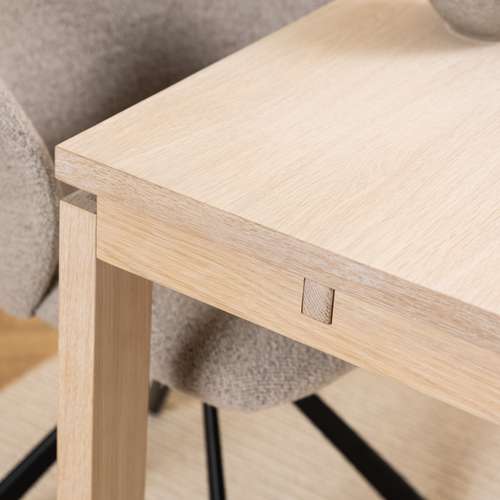 Rebellenclub Eetkamertafel Nampa - 200 x 100 cm - Licht Eiken - vtwonen shop