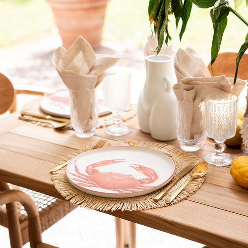 Kare Design Borden schelpdieren Ø27cm (8/set) - vtwonen shop