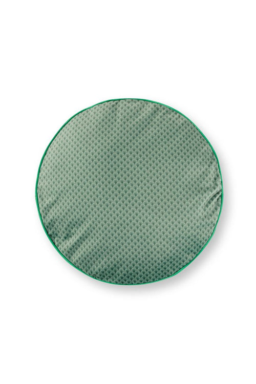 Pip Studio Quiltey Days / Suki Kussen - Woondecoratie - Groen - 40cm - vtwonen shop