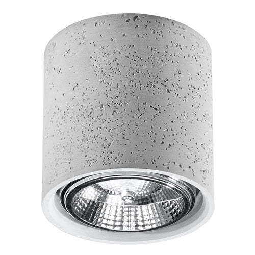 Sollux Lighting Plafondlamp CULLO beton - 14x14x14cm