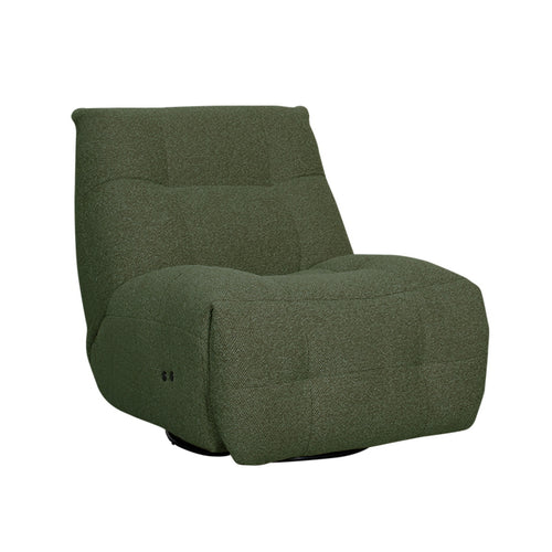 LABEL51 Elektrische Fauteuil Relax & Recharge - Groen - 90x110x95cm