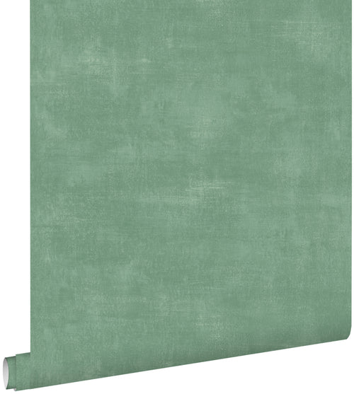 ESTAhome behang betonlook donkergroen - 53 cm x 10.05 m - 139020