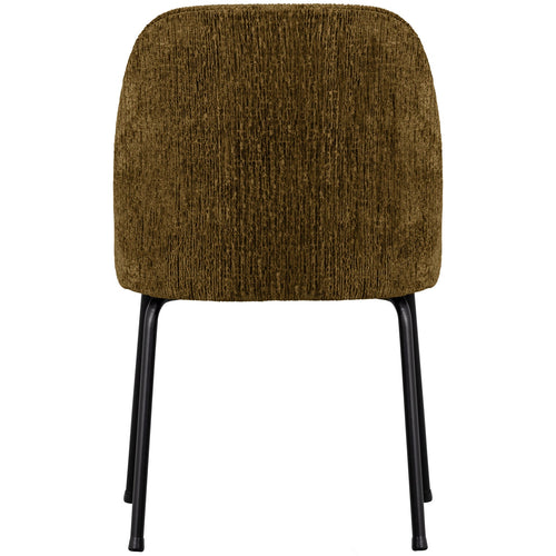 WOOOD eetkamerstoelen Vogue - Velvet - Brass- Set van 6